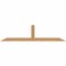 Ekena Millwork Portland Smooth Timber Gable Bracket, Western Red Cedar, 72"W x 18"H x 3 1/2"D x 3 1/2"F, 6/12 Pitch GBW072X18X0404POR00SWR - alternate 1